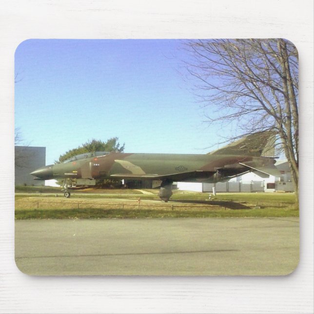 Avião de combate (F4-Phantom) Mousepad (Frente)