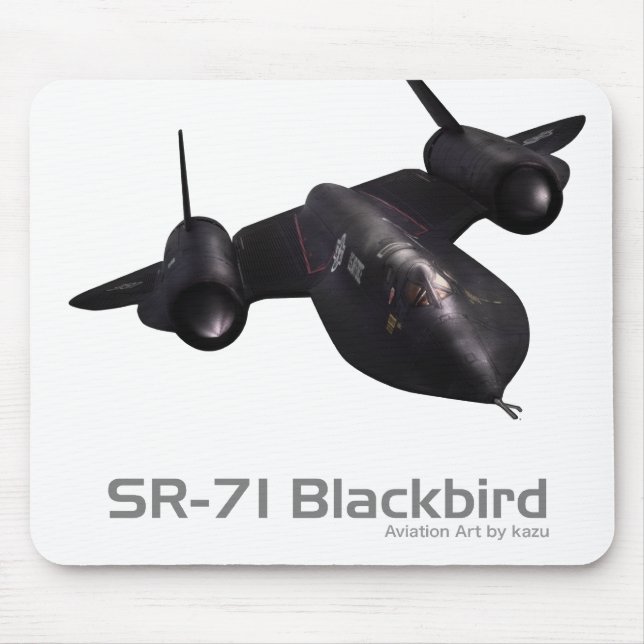 Aviation Art Mousepad "SR-71 Blackbird" (Frente)