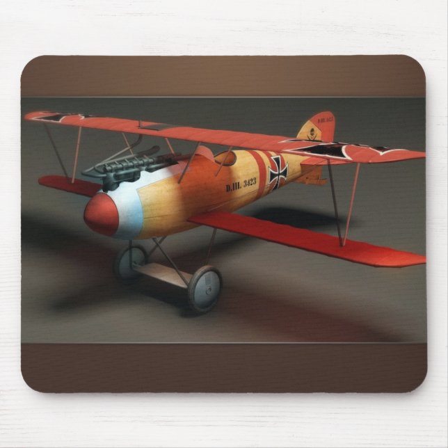 Aviões Mousepad de Albatros (Frente)