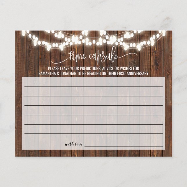 Aviso da Cápsula de Tempo para Cartão Russo do Chá (Frente)