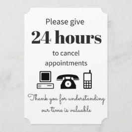 Aviso de cancelamento