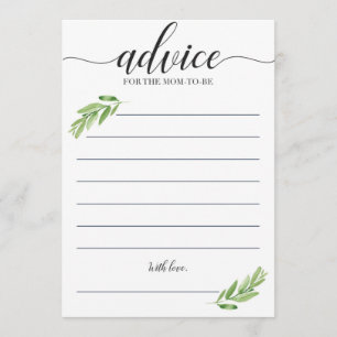 Aviso de Chá de fraldas Verde para mamãe ser Cartõ