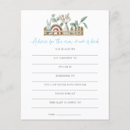 Aviso de jogo de orçamento Nova mãe Pai Chá de fra