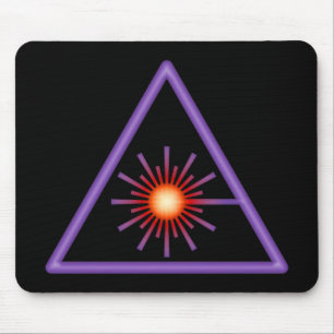 Aviso de laser Mousepad