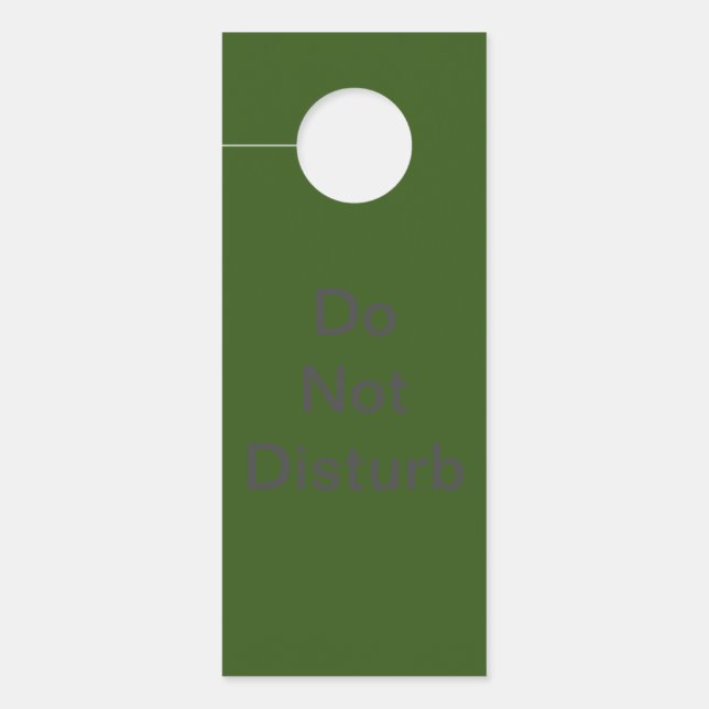 Aviso de Porta (Frente)