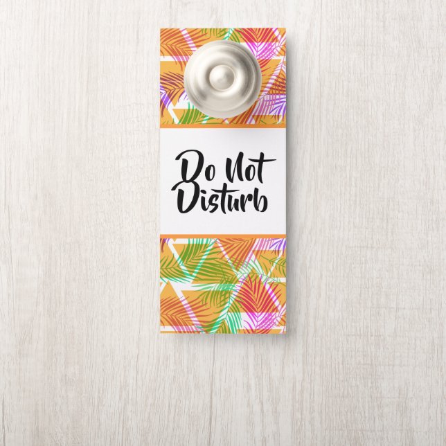 Aviso de Porta (Na maçaneta)