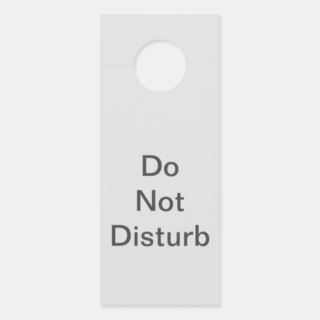 Aviso de Porta (Frente)