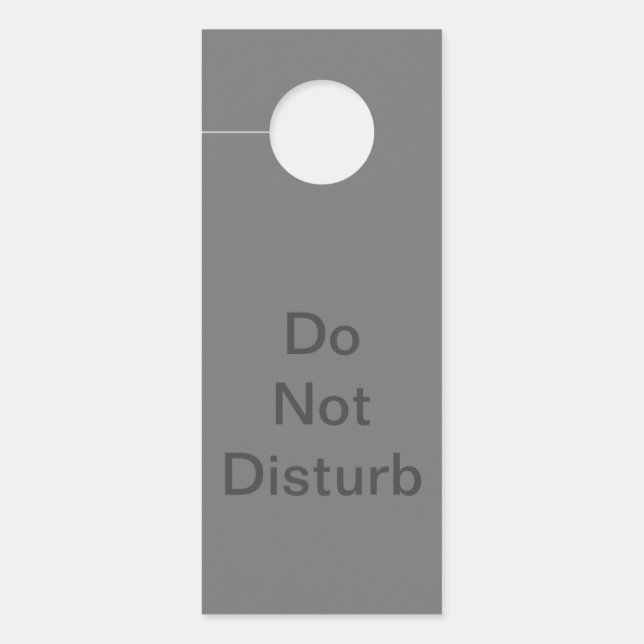 Aviso de Porta (Frente)