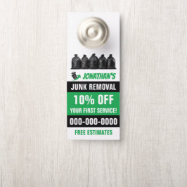 Aviso De Porta 3,5" x 8,5" Suporte de Porta Dupla Face para Remoç