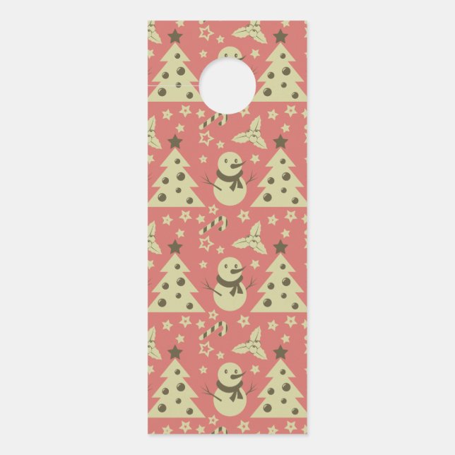 Aviso De Porta Árvores de Natal holandesas (Frente)