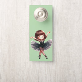 Aviso De Porta Balé Dancer