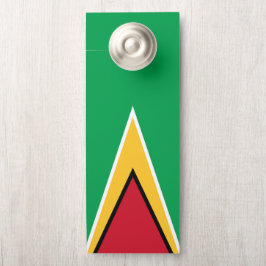 Aviso De Porta bandeira da Guiana