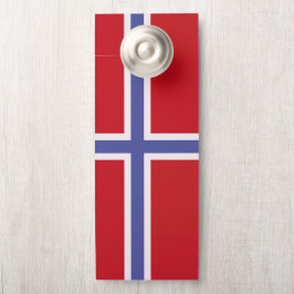 Aviso De Porta Bandeira da Noruega