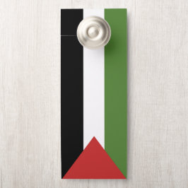Aviso De Porta bandeira da Palestina