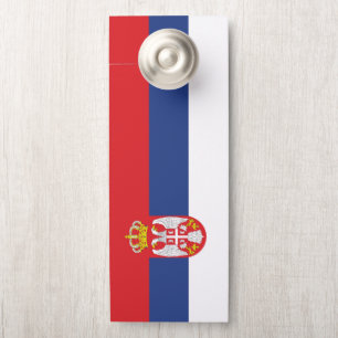Aviso De Porta Bandeira da Sérvia
