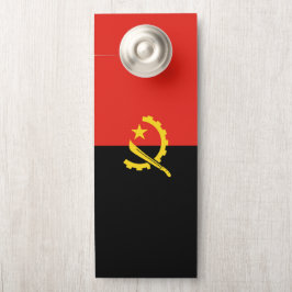 Aviso De Porta Bandeira de Angola