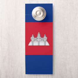 Aviso De Porta Bandeira do Camboja