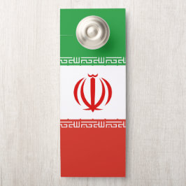 Aviso De Porta Bandeira do Irã