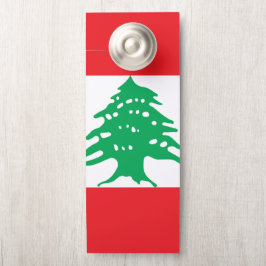 Aviso De Porta Bandeira do Líbano