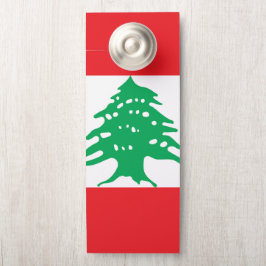 Aviso De Porta Bandeira do Líbano