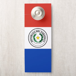 Aviso De Porta bandeira do Paraguai