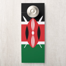 Aviso De Porta Bandeira do Quénia