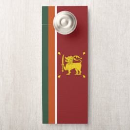 Aviso De Porta Bandeira do Sri Lanka