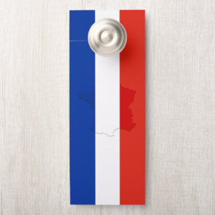 Aviso De Porta bandeira francesa