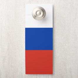 Aviso De Porta bandeira russa