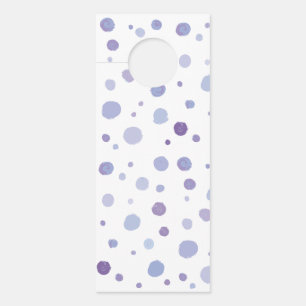 Aviso De Porta bolinhas pintadas à mão