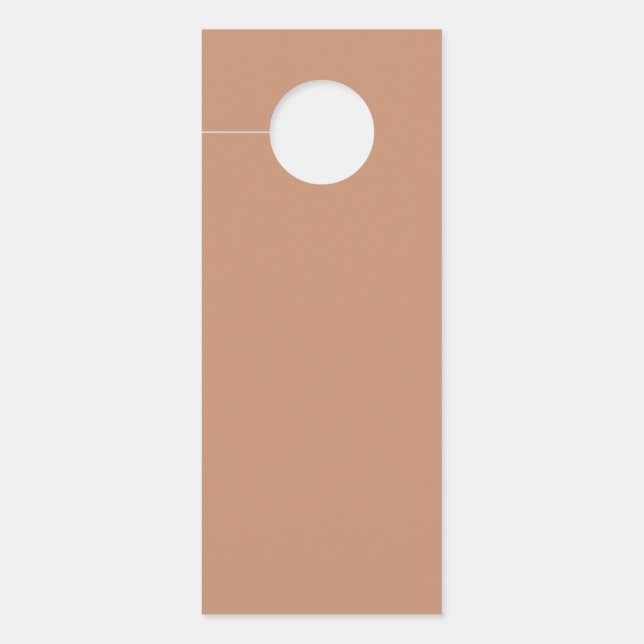 Aviso De Porta Brass Antiquado (Frente)