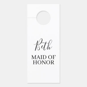Aviso De Porta Bridal Party Bridesmaid Dia de Vestido do Organiza