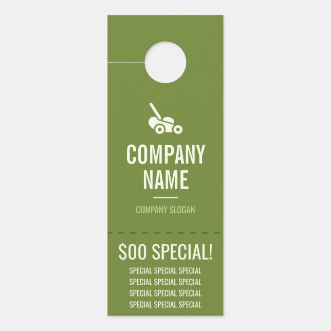 Aviso De Porta Cabeçalho da Porta de Cuidados Secundários (Frente)