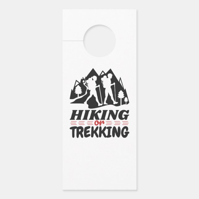 Aviso De Porta Caminho ou Trekking (Frente)