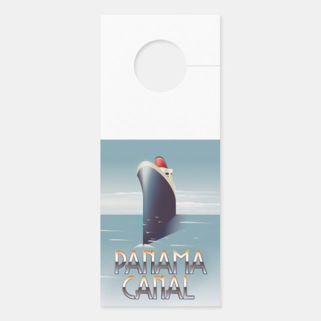 Aviso De Porta Canal do Panamá (Verso)