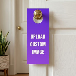Aviso De Porta Carregar imagem personalizada - Adicione a sua par