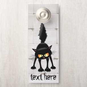 Aviso De Porta Cartografia de Gato Preto, Engraçado