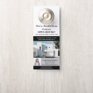 Aviso De Porta Casa Aberta Imobiliária