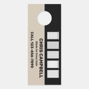 Aviso De Porta Cegos de Janela