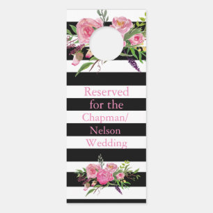 Aviso De Porta Chic Wedding Guest Reserved Room Sign