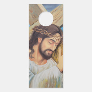 Aviso De Porta Christian Faith Jesus Cristo