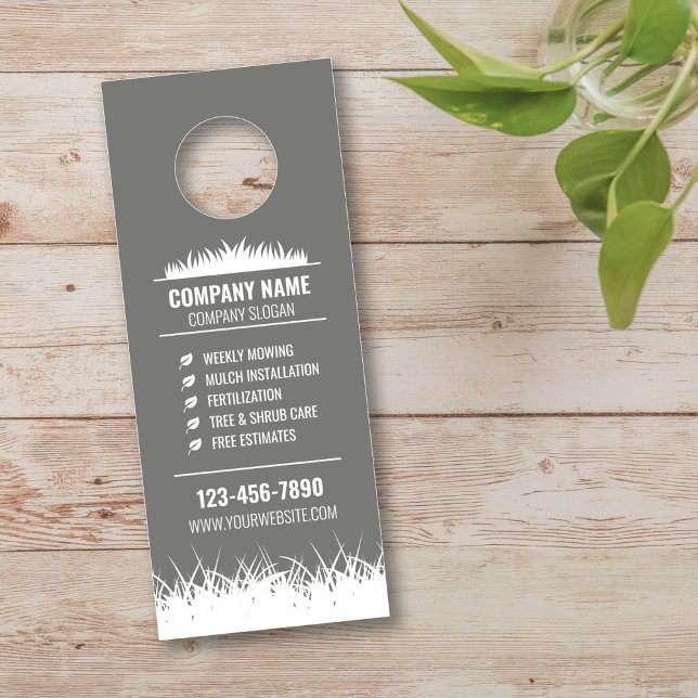 Aviso De Porta Cobertura de Portas de Aparência Paisagismo (Criador carregado)