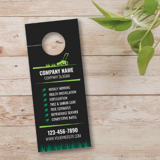 Aviso De Porta Cobertura de Portas de Aparência Paisagismo