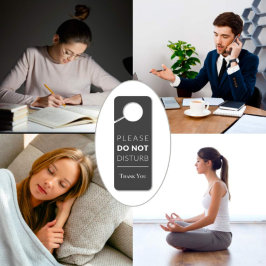 Aviso De Porta Create Your Own Do Not Disturb - Door Hanger