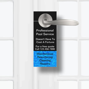 Aviso De Porta Design de água Piscina do Serviço de Nadação