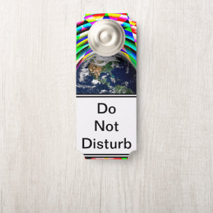 Aviso De Porta Earth Vibes de Kenneth Yoncich