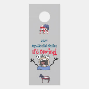 Aviso De Porta Eleição Presidencial 2024, Está Chegando!