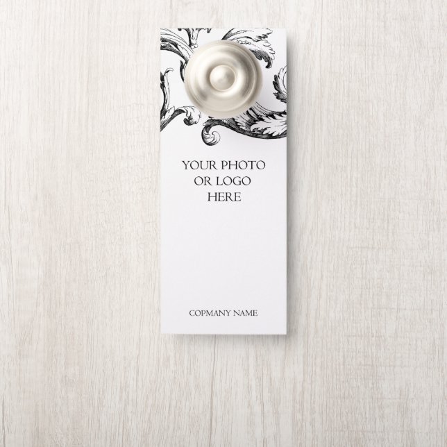 Aviso De Porta Empresa de recurso de hotel personalizado (Na maçaneta)