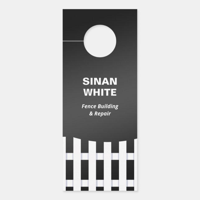 Aviso De Porta Encaixe da porta de vedação (Frente)