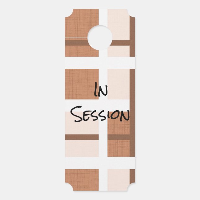 Aviso De Porta Engraçado No Armário Da Porta Terapêutica (Frente)